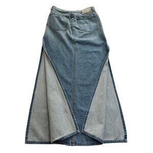 MOTHER SNACK! The Fun Dip Slice Maxi Skirt in Nothing Else Like It